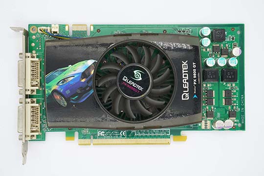 丽台Winfast PX9800 GT HDCP 1GB显示卡（nVIDIA GeForce 9800 GT芯片）